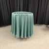108" Rd Hunter GreenTablecloth - Image 4