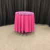 108" Rd Raspberry Tablecloth - Image 4