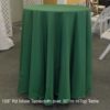 108" Rd Kelly GreenTablecloth - Image 4