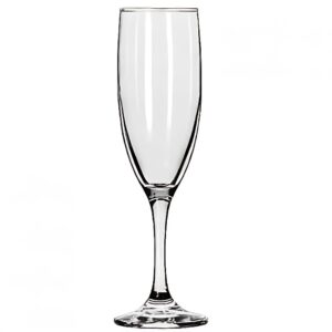 6 oz Flute Champagne Glass, rack of 36