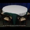 60" x 60" Royal Blue Tablecloth - Image 5