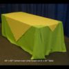 60" x 60" Royal Blue Tablecloth - Image 3