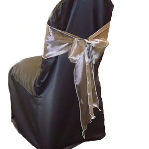 Banquet Chair Cover- Black