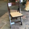 Fruitwood Folding Chair