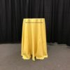 108" Rd Lemon Tablecloth - Image 4