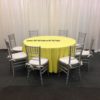 108" Rd Lemon Tablecloth - Image 6