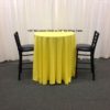 120" Rd Lemon Tablecloth - Image 2