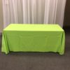 90" x 132" Lime Green Tablecloth