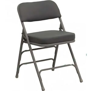 Light Gray Padded Folding Chair