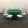 108" Rd Moss Tablecloth - Image 4