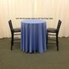 120" Rd Periwinkle Tablecloth