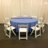 120" Rd Periwinkle Tablecloth - Image 3