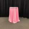 108" Rd Pink Tablecloth