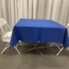 60" x 60" Royal Blue Tablecloth