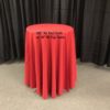 108" Rd Red Tablecloth - Image 6