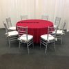 108" Rd Red Tablecloth