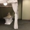 Tent leg drape, 8'