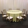 120" Rd Wine Tablecloth - Image 3