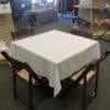 36" Square Table