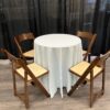 Ice Blue 90" Round Tablecloth