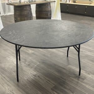 Black Kwik Cover for 60" Round Table