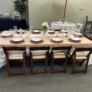 8' x 48" Plywood Estate Table